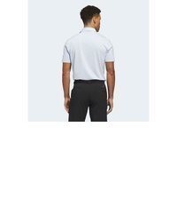 hellblaues Polohemd von adidas Performance