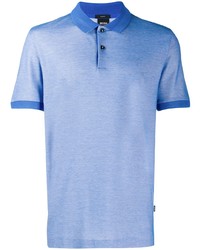 hellblaues Polohemd von BOSS