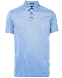 hellblaues Polohemd von BOSS