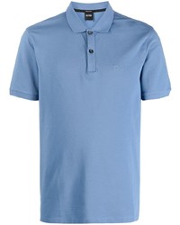 hellblaues Polohemd von BOSS