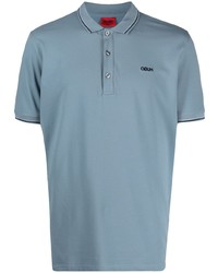 hellblaues Polohemd von BOSS