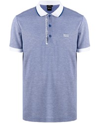 hellblaues Polohemd von BOSS