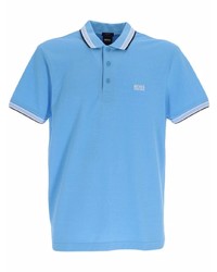 hellblaues Polohemd von BOSS