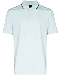 hellblaues Polohemd von BOSS