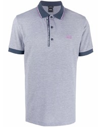 hellblaues Polohemd von BOSS