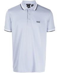 hellblaues Polohemd von BOSS