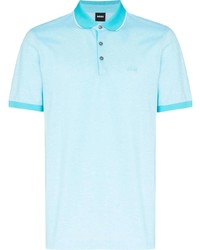 hellblaues Polohemd von BOSS