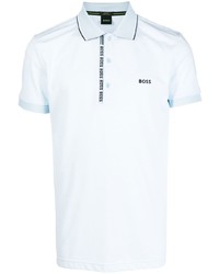 hellblaues Polohemd von BOSS