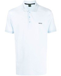 hellblaues Polohemd von BOSS