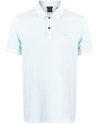 hellblaues Polohemd von BOSS