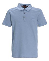 hellblaues Polohemd von BOSS