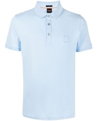 hellblaues Polohemd von BOSS