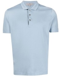 hellblaues Polohemd von Canali