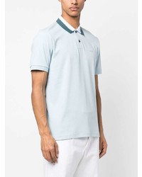 hellblaues Polohemd von BOSS