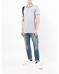 hellblaues Polohemd von BOSS