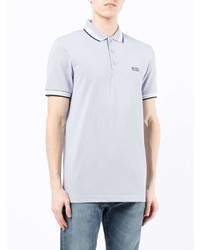 hellblaues Polohemd von BOSS