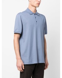 hellblaues Polohemd von Brioni