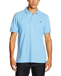 hellblaues Polohemd von Crew