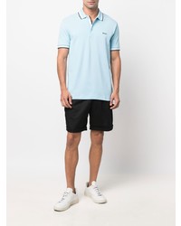 hellblaues Polohemd von BOSS