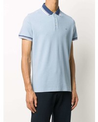 hellblaues Polohemd von Corneliani