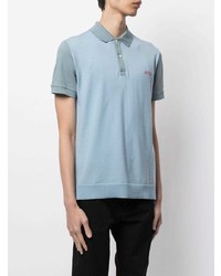 hellblaues Polohemd von Alexander McQueen