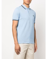 hellblaues Polohemd von Fred Perry