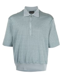 hellblaues Polohemd von Emporio Armani