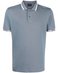 hellblaues Polohemd von Emporio Armani