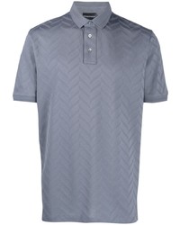 hellblaues Polohemd von Emporio Armani