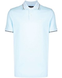 hellblaues Polohemd von Emporio Armani