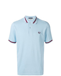 hellblaues Polohemd von Fred Perry X Art Comes First