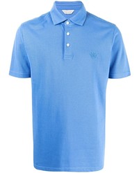 hellblaues Polohemd von Gieves & Hawkes