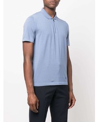 hellblaues Polohemd von Corneliani