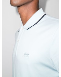 hellblaues Polohemd von BOSS