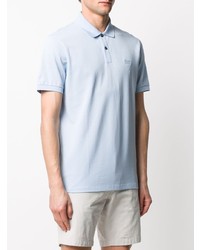 hellblaues Polohemd von BOSS