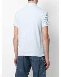 hellblaues Polohemd von Stone Island