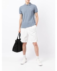 hellblaues Polohemd von Emporio Armani