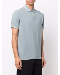 hellblaues Polohemd von Emporio Armani