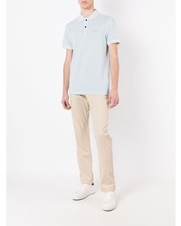 hellblaues Polohemd von BOSS