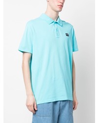 hellblaues Polohemd von Paul & Shark