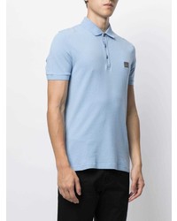 hellblaues Polohemd von BOSS