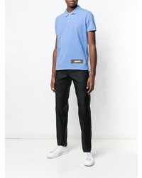 hellblaues Polohemd von DSQUARED2