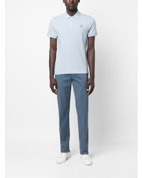 hellblaues Polohemd von Corneliani