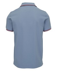 hellblaues Polohemd von Moncler