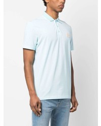 hellblaues Polohemd von BOSS