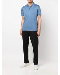 hellblaues Polohemd von Calvin Klein