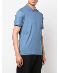 hellblaues Polohemd von Calvin Klein