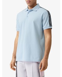 hellblaues Polohemd von Burberry