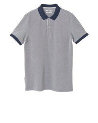 hellblaues Polohemd von Mango