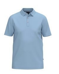 hellblaues Polohemd von Olymp
